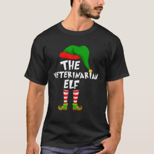 Camiseta Feliz Natal Da Família, O Veterinário E