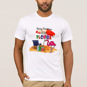 Camiseta Feliz Natal da Flórida