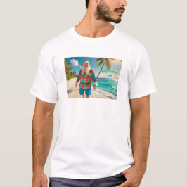 Camiseta Feliz Natal da Praia