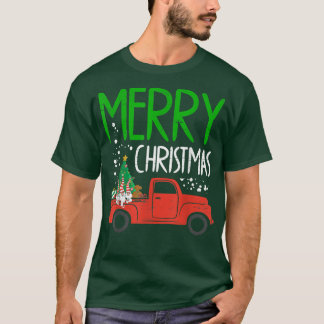 Camiseta Feliz Natal de Caminhão Feriado de Árvore de Natal