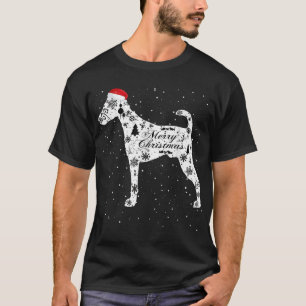 Camiseta Feliz Natal de Cão Suave de Raposa Suave