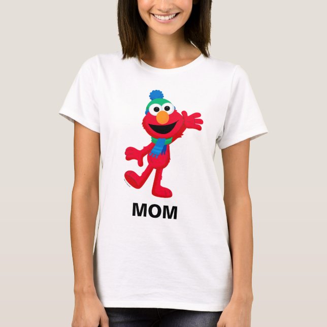 Camiseta Feliz Natal de Elmo (Frente)