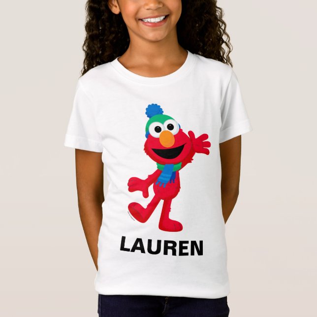 Camiseta Feliz Natal de Elmo (Frente)