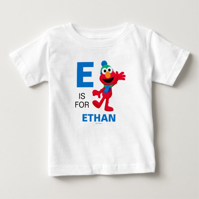 Camiseta Feliz Natal de Elmo (Frente)