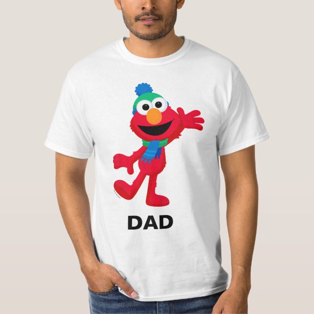 Camiseta Feliz Natal de Elmo (Frente)