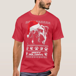 Camiseta Feliz Natal de Labrador
