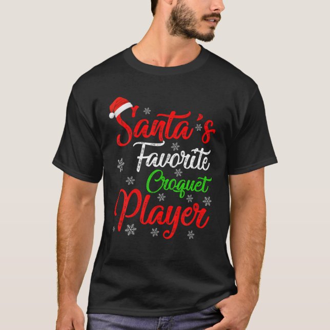 Camiseta Feliz Natal De Papais noeis De Xmas Favoritos (Frente)