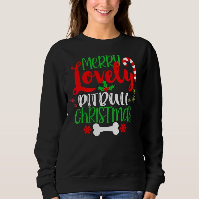 Camiseta Feliz Natal de Pitbull (Frente)