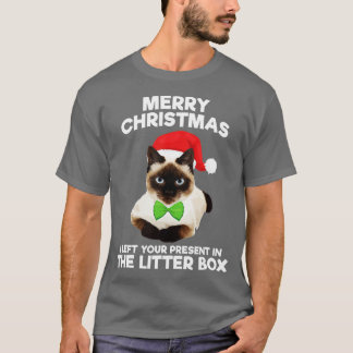 Camiseta Feliz Natal Deixei O Seu Presente No Litter