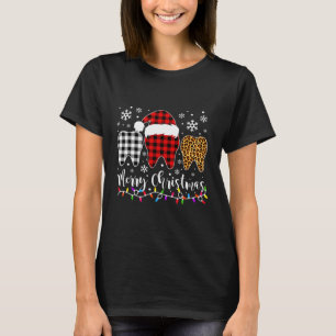 Camiseta Feliz Natal Dentagem de Búfalo