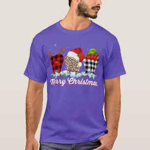 Camiseta Feliz Natal Dentista Dente Santa Hat Xmas Leopa