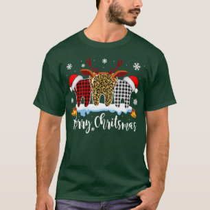 Camiseta Feliz Natal Dentistth Santa Hat Classic TSirt