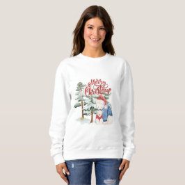 Camiseta Feliz Natal Design de Férias Adoráveis