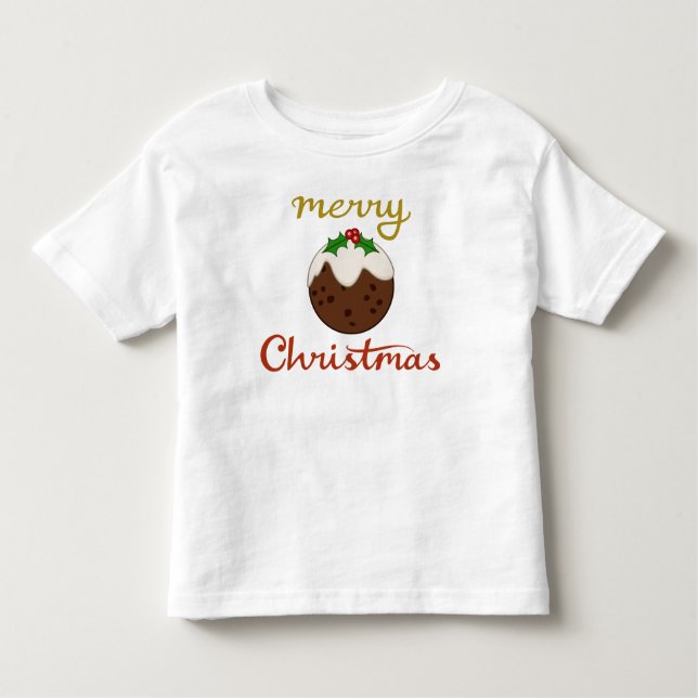 Camiseta Feliz Natal+Design Pudim (Frente)