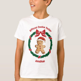 Camiseta Feliz Natal do Biscoito Oficial