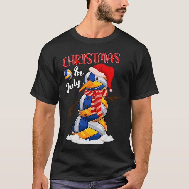 Camiseta Feliz Natal do Natal Santa Hat (Frente)