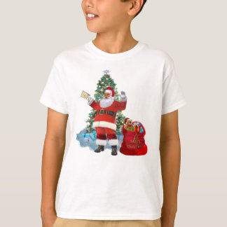 Camiseta Feliz Natal do Papai Noel