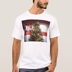 Camiseta Feliz Natal Do Reino Unido.