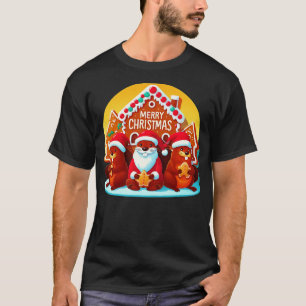 Camiseta Feliz Natal dos Beavers 3