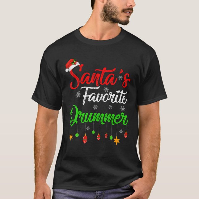 Camiseta Feliz Natal dos Papais noeis de Natal Favoritos (Frente)