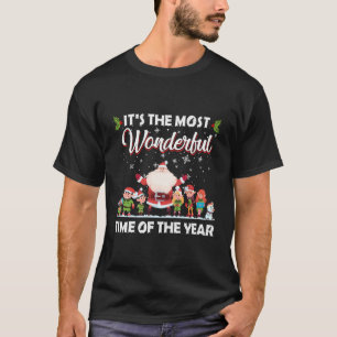 Camiseta Feliz Natal É A Época Mais Maravilhosa De