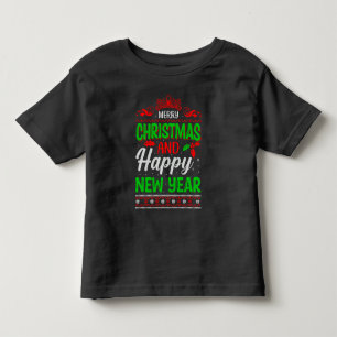 Camiseta Feliz Natal E Feliz ano novo-61064