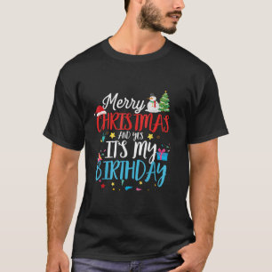 Camiseta Feliz Natal E Sim É O Meu Feliz Natal