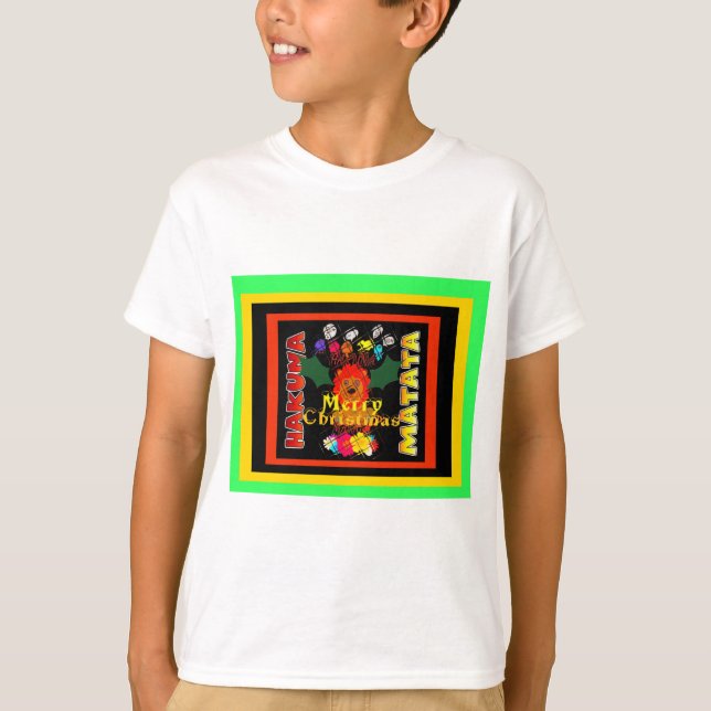 Camiseta Feliz Natal e um Feliz ano novo (Frente)