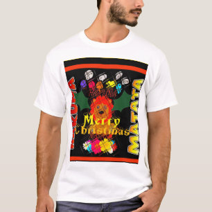 Camiseta Feliz Natal e um Feliz ano novo