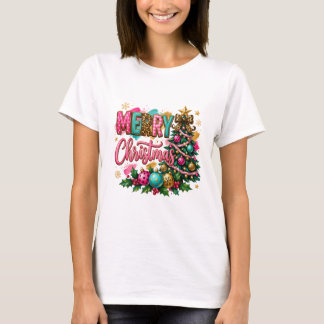 Camiseta Feliz Natal Elegante