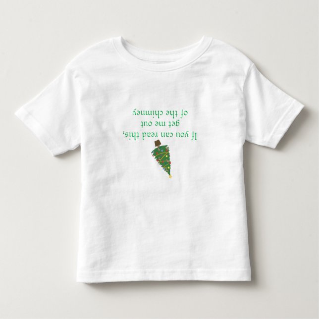 Camiseta Feliz Natal em Frase Invertida (Frente)