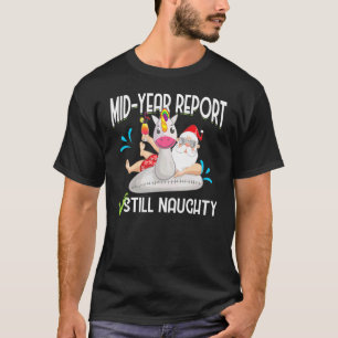 Camiseta Feliz Natal Em Julho Relatório De Ano De Médio Ain