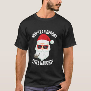 Camiseta Feliz Natal Em Julho Relatório De Ano De Médio Ain