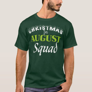 Camiseta Feliz Natal em Papais noeis do grupo de verão na P