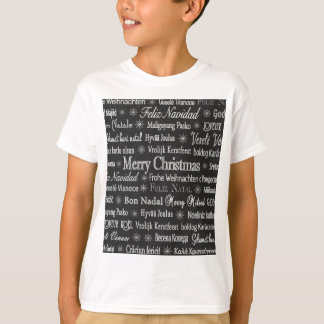 Camiseta Feliz Natal em Várias Línguas