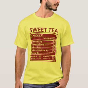 Camiseta Feliz Natal Engraçado Doce Nutrição de Chá F