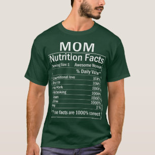 Camiseta Feliz Natal Engraçado Mamãe Nutrição Fatos