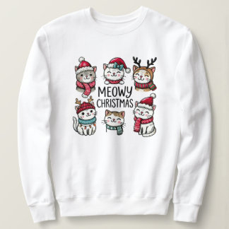 Camiseta Feliz Natal Engraçado Pão de Gato