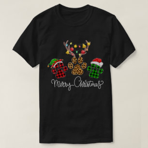 Camiseta Feliz Natal Estampa de Patas Design