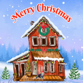 Camiseta Feliz Natal! Estilo Ocidental de Natal Inativo