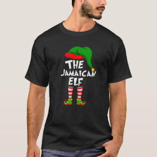Camiseta Feliz Natal Familiar Compatível Com O Elf jamaica