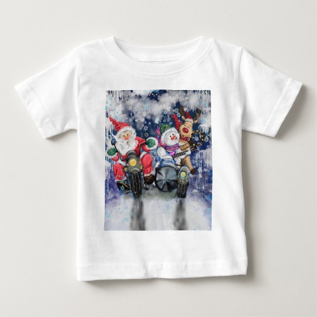 Camiseta Feliz Natal - Feliz (Frente)