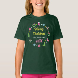Camiseta Feliz Natal feliz - Crianças
