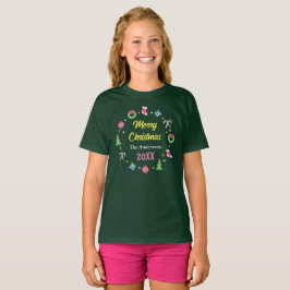 Camiseta Feliz Natal feliz - Crianças