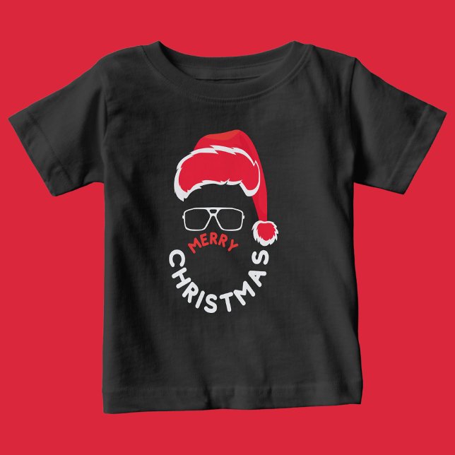Camiseta Feliz Natal, Feliz e Brilho (Criador carregado)