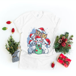 Camiseta Feliz Natal, Feliz Natal, Engraçado Presente