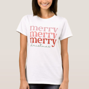 Camiseta Feliz Natal Feriado - Groovy Retro