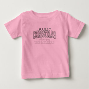 Camiseta Feliz Natal Festa Familiar Personalizada 2025