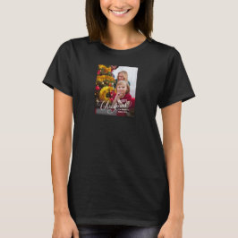 Camiseta Feliz Natal Foto Personalizada Simples