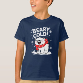 Camiseta Feliz Natal Frio da Ursa Polar